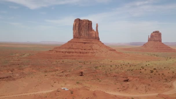 Prachtig Uitzicht Monument Valley Usa — Stockvideo
