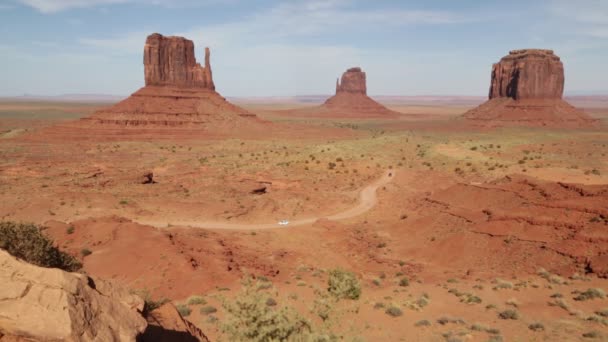 Piękny Widok Monument Valley Usa — Wideo stockowe