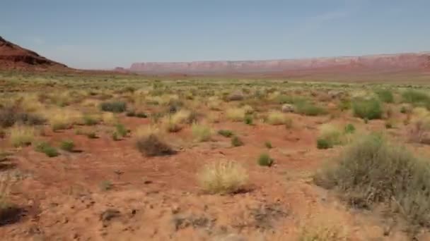 Vacker Utsikt Över Monument Valley Usa — Stockvideo