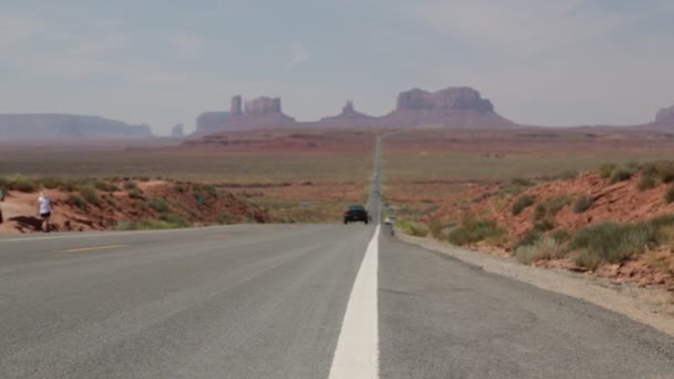 Vacker Utsikt Över Monument Valley Usa — Stockvideo