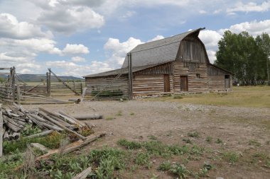   Abd grand teton milli parkı mormon evi  