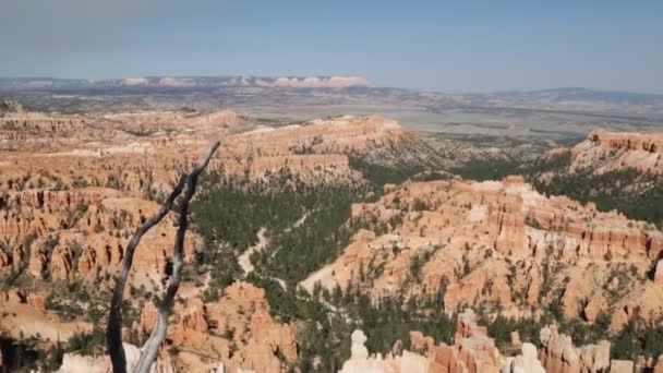 アメリカの美しい岩ブライス国立公園 — ストック動画