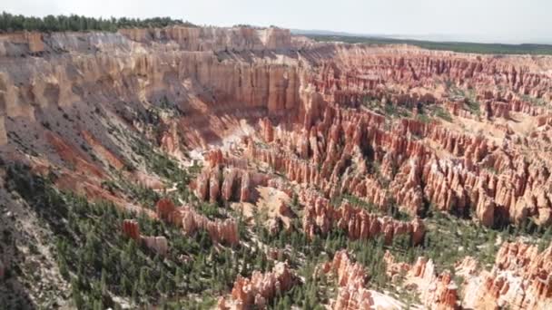 Abd Güzel Kayalar Bryce Milli Parkı — Stok video