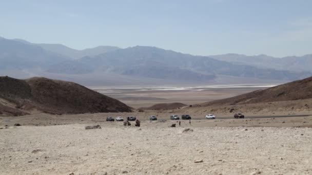 Parco Death Valley Negli Stati Uniti — Video Stock