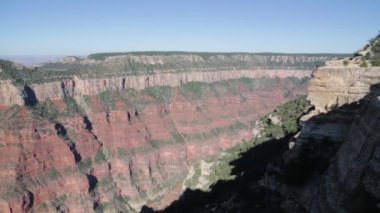 Colorado 'daki güzel büyük kanyonun manzaralı görüntüleri.