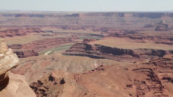 Dead Horse Point State Park Scenic Footage — ストック動画