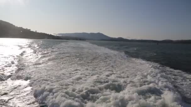 Imagens Panorâmicas Vista Para Mar San Francisco Eua — Vídeo de Stock
