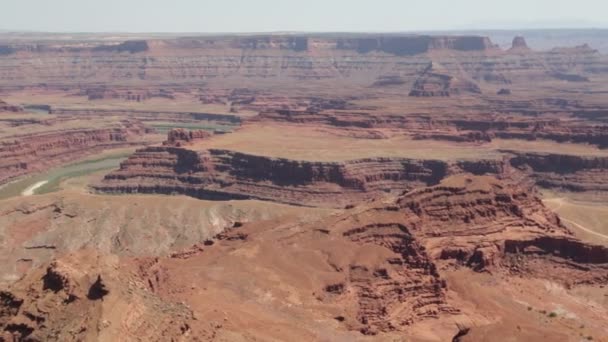 Dead Horse Point State Park Scenic Footage — Stock Video