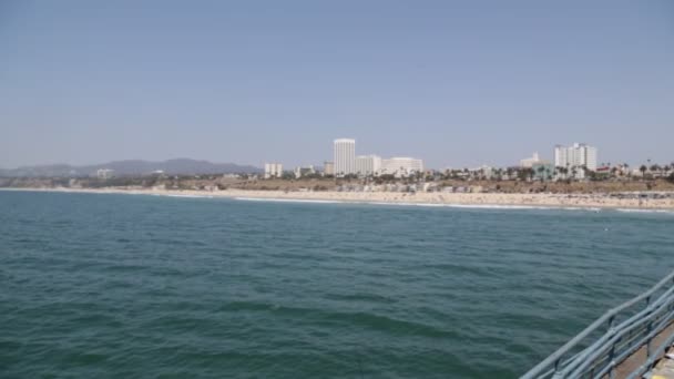 Usa Los Angeles Santa Monica Circa August 2019 Santa Monica — Stock Video