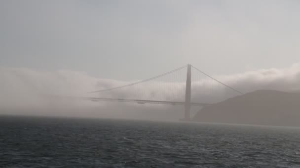 Scenic Footage Sea View San Francisco Usa — ストック動画