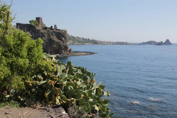 Όμορφη Πόλη Και Αντίκες Ορόσημο Στην Σικελία Ιταλία — Φωτογραφία Αρχείου