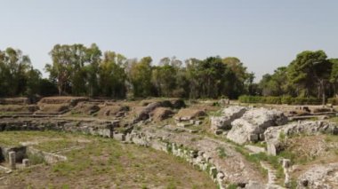 Sicilya, İtalya 'da güzel bir şehir ve antika bir yer.