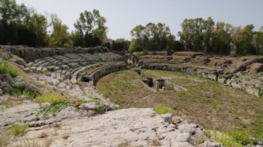 Sicilya, İtalya 'da güzel bir şehir ve antika bir yer.