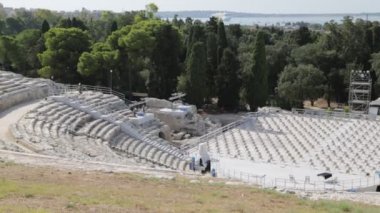 Sicilya, İtalya 'da güzel bir şehir ve antika bir yer.
