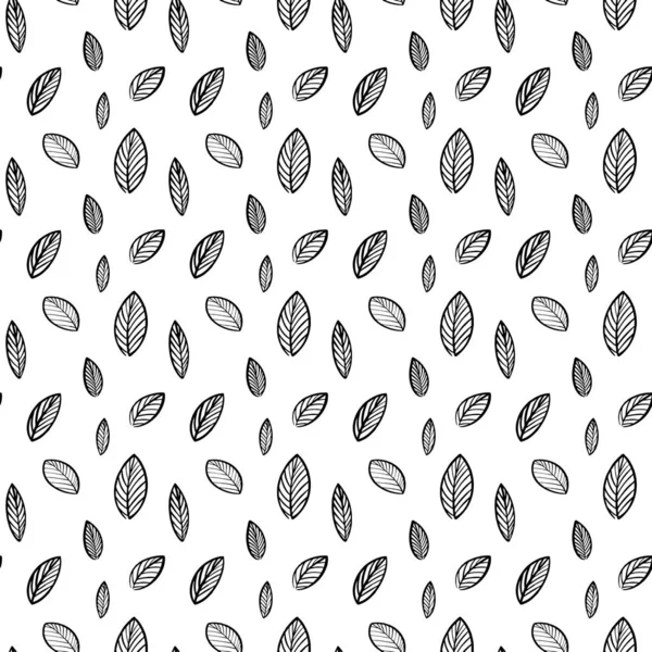 Scandinavian pattern,Black and white Floral digital paper,Botanical Digital patterns. Leaves and flowers pattern