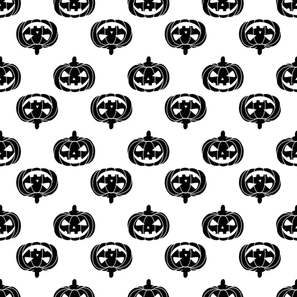  Kusursuz siyah balkabağı deseni. Vektör illüstrasyonu. Kağıt ürünleri, tekstil, baskı, pankart tasarımı