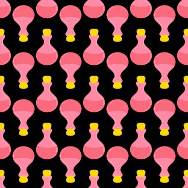 Kusursuz desenli sihirli iksir. Pankartlar için tasarım