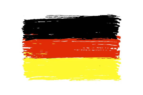 German National Flag Vector Illustration — Stock Vector