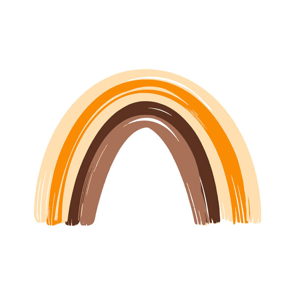 Boho rainbow. Scandinavian style. Bohemian style