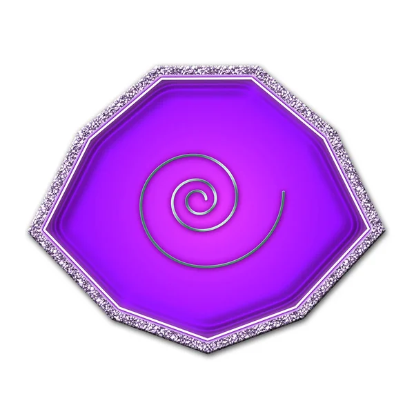 Elemento de diseño púrpura — Foto de Stock