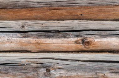 Ahşap duvar, katlanmış eski günlükleri, arka plan, doku