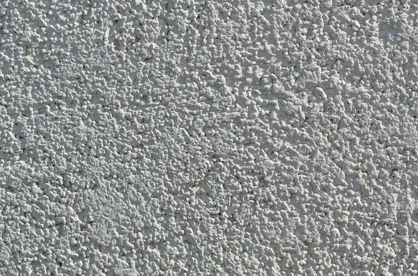 Texture Mur Blanc Recouvert Plâtre Fond — Photo