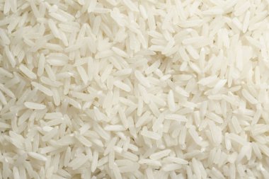 Beyaz uzun taneli pirinç, arka plan doku