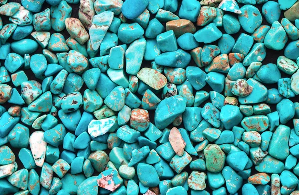 Turquoise Mineral Raw Background Beautiful Blue Calaite Stone Texture — Stock Photo, Image