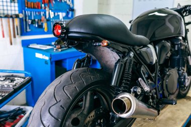 Özel motosiklet ile motosiklet atölye