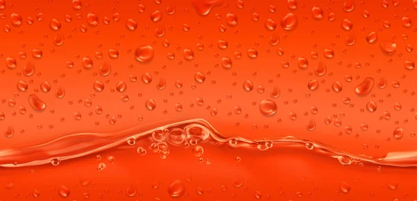 Σταγόνες. κόκκινο χωρίς ραφή πρότυπο. 3D ρεαλιστική διάνυσμα — Διανυσματικό Αρχείο