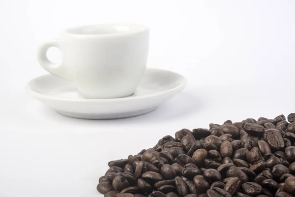 Coffee Beans Cup — Stock Photo, Image