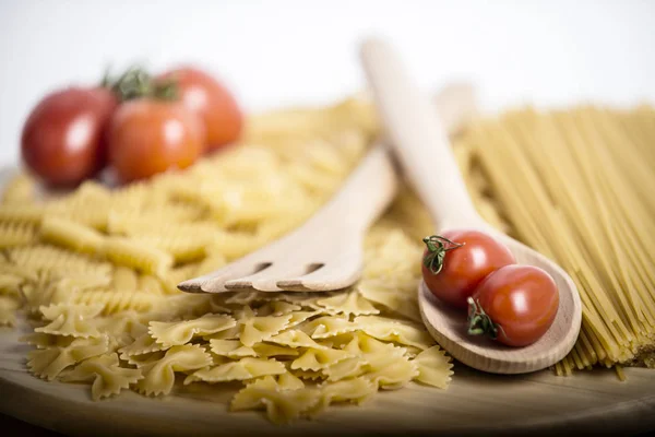 Pastas Italianas Con Tomates — Foto de Stock