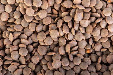 ön planda kırmızı mercimek