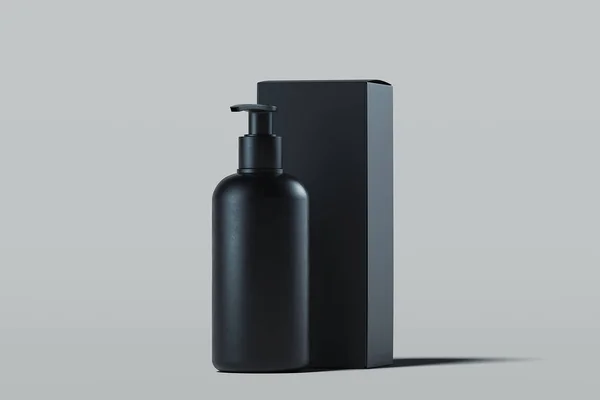 Krem, jel, losyon kozmetik dağıtıcısı. Güzellik ürün paketi. 3D render. — Stok fotoğraf