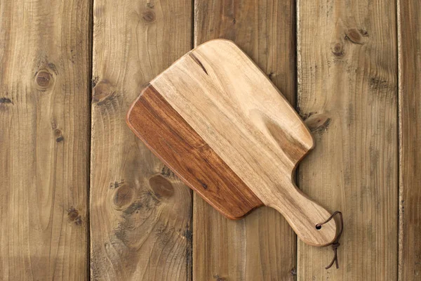 Old wooden boards for kitchen, vintage photo. Wooden background. Copy space — Stock Photo, Image