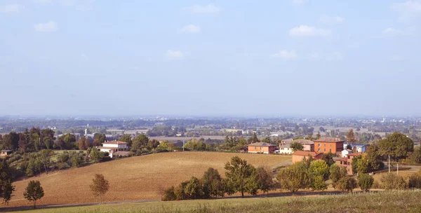 Horizon Natureza Toscana Pôr Sol Outono Itália Viagens Turismo Banner — Fotografia de Stock