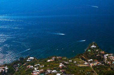 Amalfi Sahili. Deniz manzarası çok güzel..