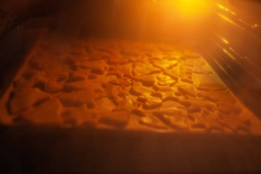 Farklı bisküvi yulaf ezmeli kurabiye fırında pişirme