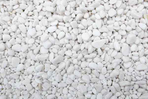Marble White Pebbles Background Texture — Stock Photo, Image