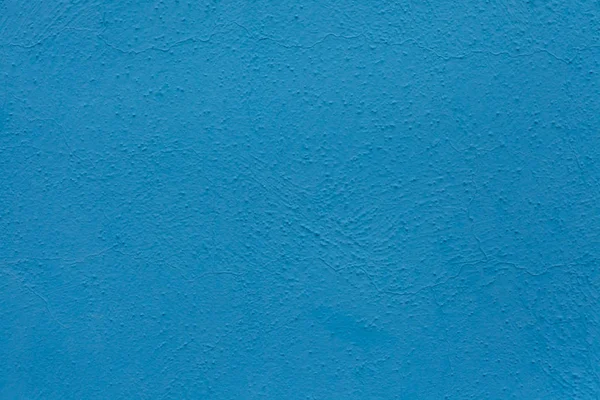蓝色被绘的灰泥墙壁背景 — 图库照片
