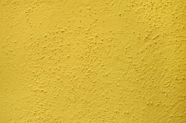 Sarı boyalı sıva duvar Burano adası Venedik, İtalya Venedik Lagünü '. Arka plan doku.