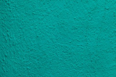 Zümrüt yeşil boyalı sıva duvar Burano adası Venedik, İtalya Venedik Lagünü '. Arka plan doku.