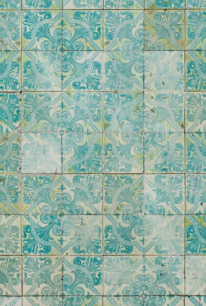 Azulejo tradicional português. Textura de fundo . — Fotografia de Stock