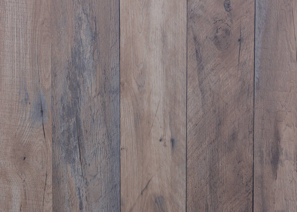 Texture of old wooden brown planks for background 
