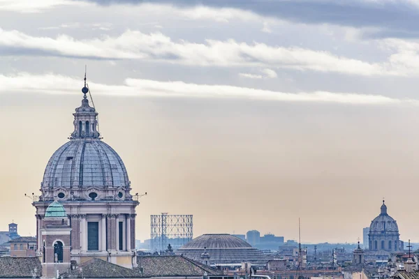 Vista Aérea Arquitetura Antiga Cidade Roma — Fotografia de Stock