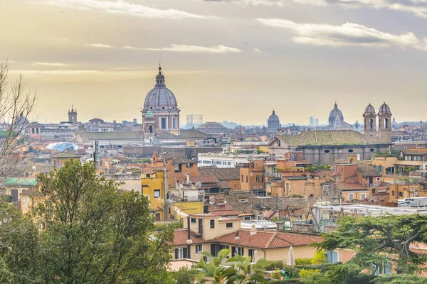 Rome Cityscape Aerial View Monte Pincio Viewpoint — Stock Photo, Image