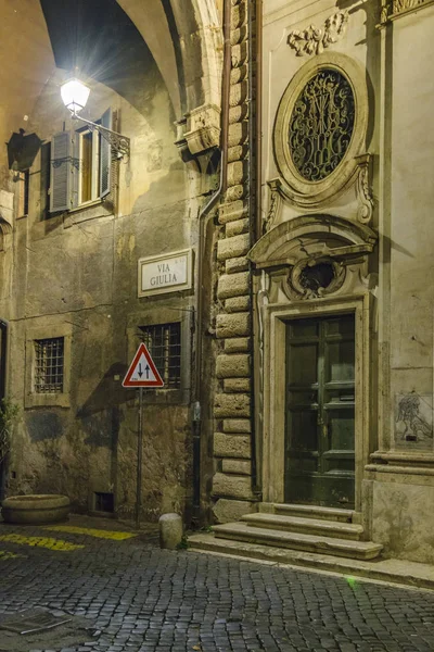 Róma Olaszország December 2018 Perspektivikus Nézetet Barokk Stílusú Római Város — Stock Fotó