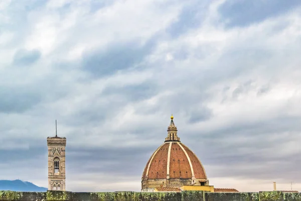 Boboli Bahçe Manzaralı Florence Şehir Hava Cityscape Görünümü — Stok fotoğraf