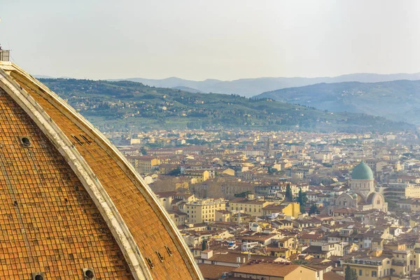 Vista Aérea Ciudad Florencia Desde Mirador Camapille —  Fotos de Stock