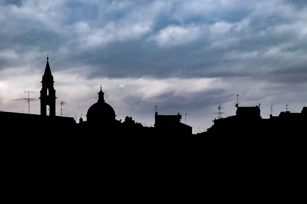 Urban Silhouette Cityscape View Florence City — Stock Photo, Image